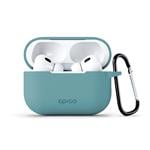 Epico silikonové pouzdro s karabinou | AirPods Pro 3 | oranžová | bezpečnostní karabina