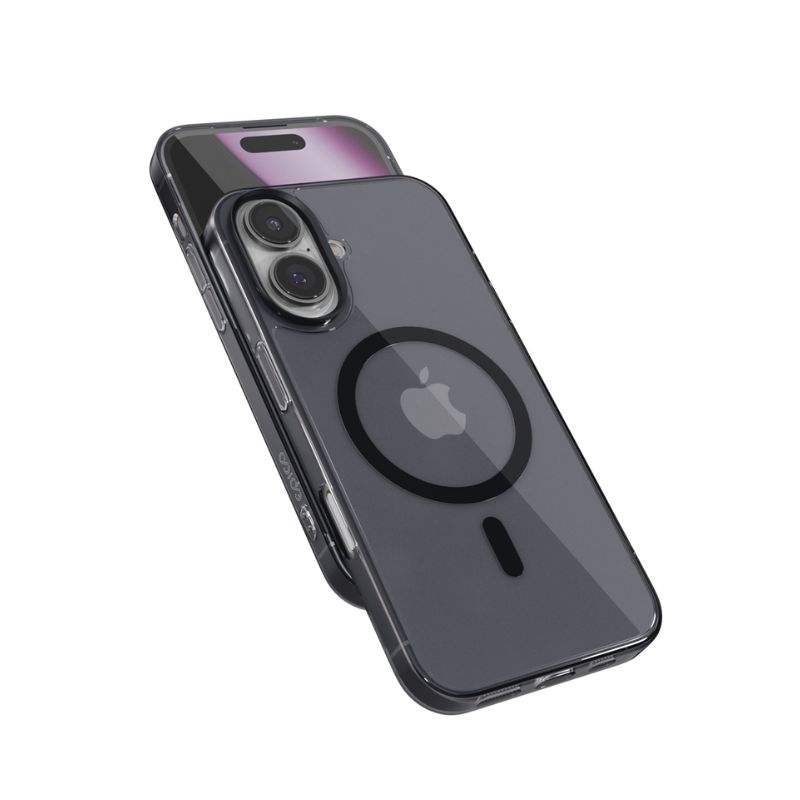 Epico SlimGlass Mag+ puzdro pre iPhone 16 - čierne