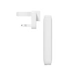 Epico Travel UltraBoost Flat GaN 65W napájací adaptér EU65 | 2× USB-C, 1× USB-A | biely | zástrčky pre EÚ, UK, AU a USA