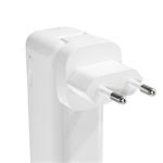 Epico Travel UltraPack 2v1 5000mAh Power Bank a sieťová nabíjačka ET30 - biela