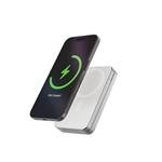Epico UltraBase 4in1 8000mAh Fold powerbanka & bezdrátový nabíjecí stojánek EF50 | bílá