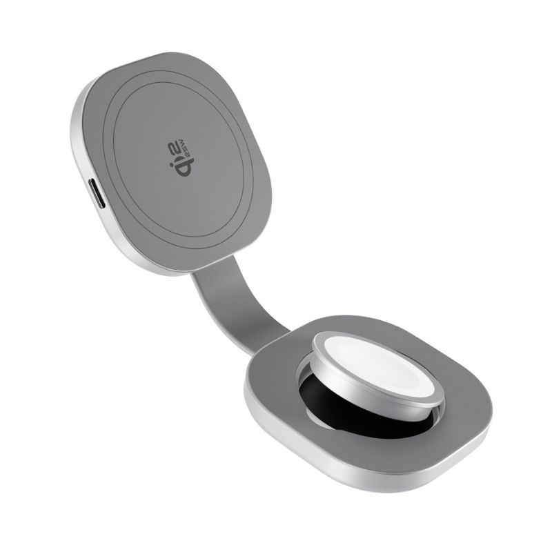 Epico UltraBase Qi2 25W 3in1 Fold Metal Mag+ Wireless Charger EF35 | Stříbrná