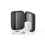 Epico UltraBase Qi2 25W 3v1 Skladací kovový Mag+ bezdrôtový nabíjací stojan EF60 | Silver