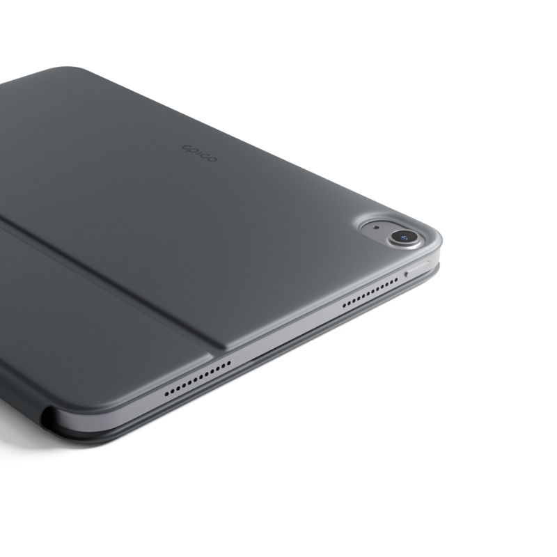 Epico UltraBoard ploché pouzdro s klávesnicí EK20 | Apple iPad 10,9" (2022)/11" (A16) | šedá | CZ