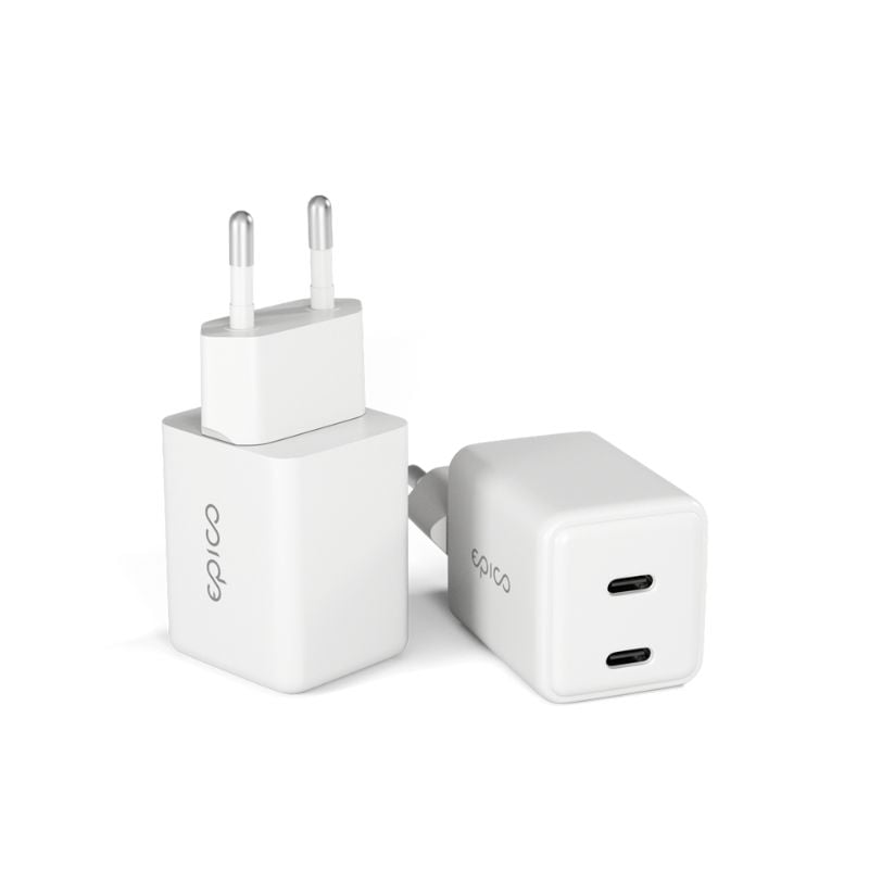 Epico UltraBoost GaN 35W síťová rychlonabíječka EA35 - bílá