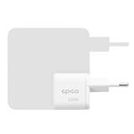 Epico UltraBoost Micro AVS GaN 100W dynamický napájací adaptér EA100b | Biela | GaN a technológia napájania