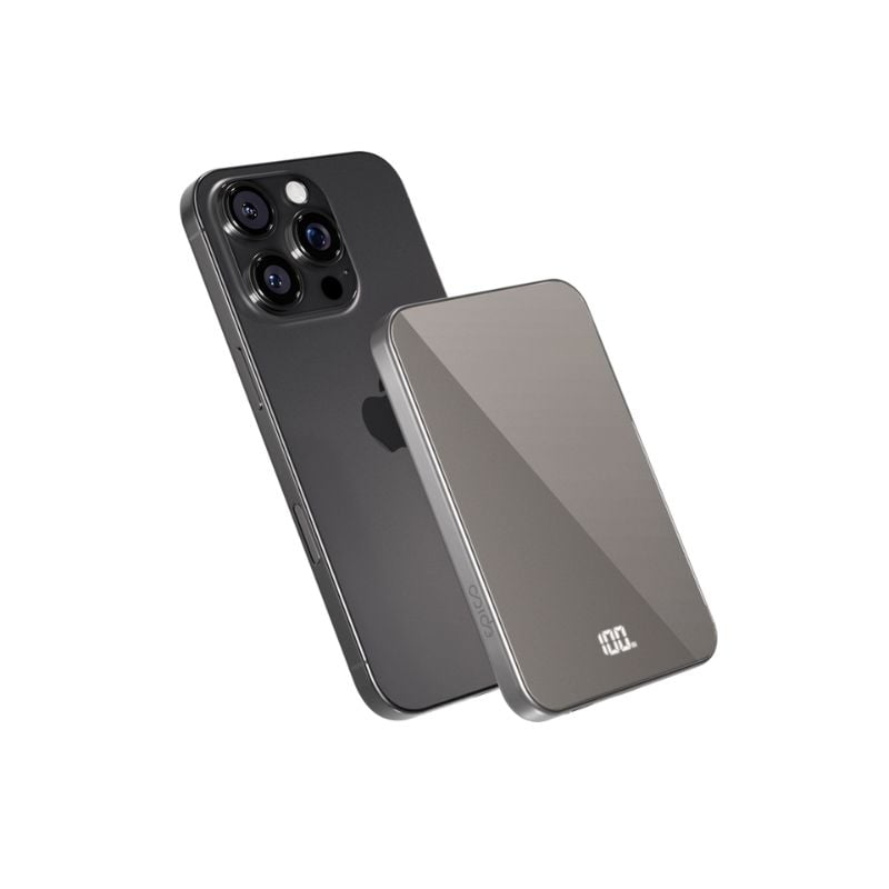 Epico UltraPack 5000mAh Mag+ Wireless Power Bank EM45 - titanová