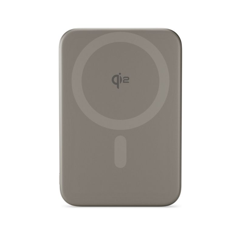 Epico UltraPack EM51 Qi2 5000 Slim Mag+ hliníková  powerbanka - titanová