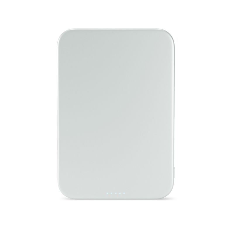 Epico UltraPack Qi2 Slim 5000mAh hliníková Mag+ bezdrátová powerbanka EM51 | stříbrná | bezdrátové nabíjení 15W