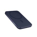 Epico UltraPack Qi2 Slim 5000mAh hliníková Mag+ bezdrôtová powerbanka EM51 | tmavomodrá | bezdrôtové nabíjanie 15W