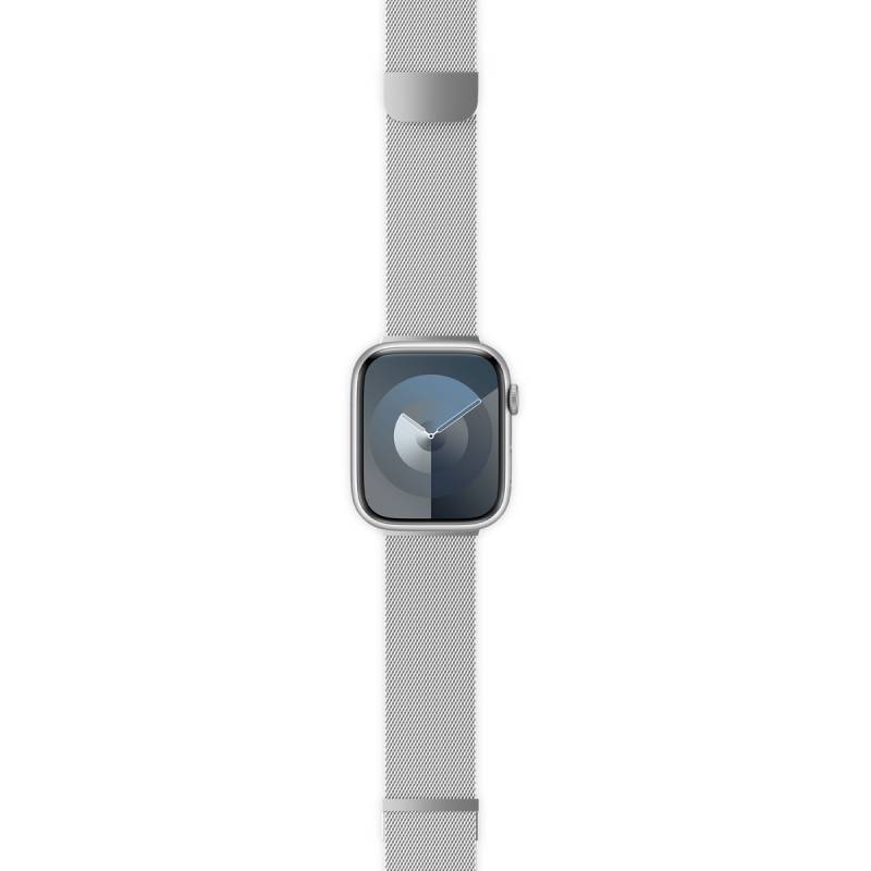 Epico Watch Strap Milanese+ 38/40/41 mm – strieborný