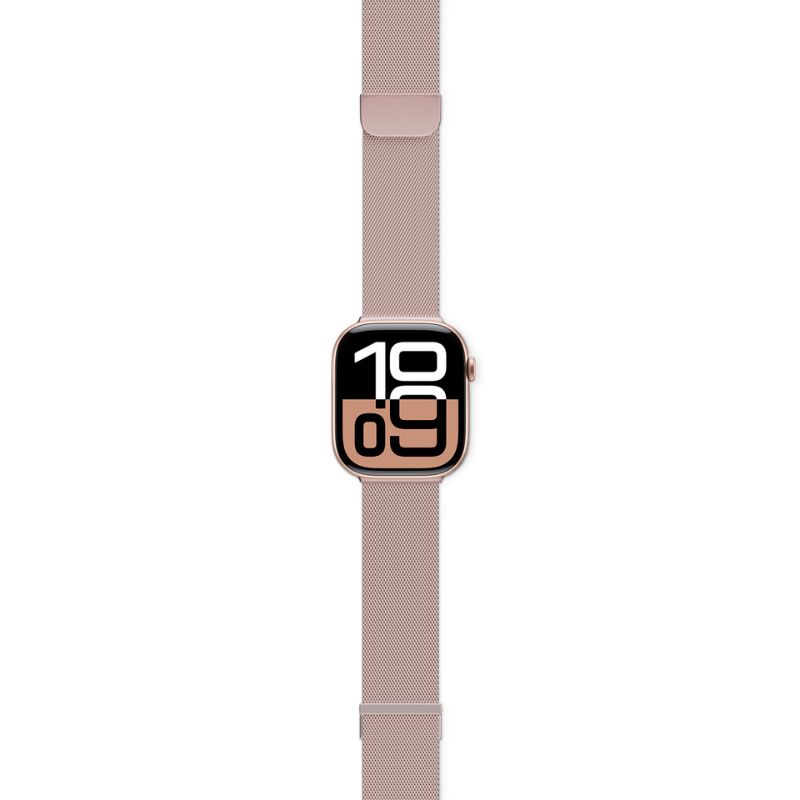 Epico Watch Strap Milanese+ 42/44/45/49 mm – ružovo-zlatá