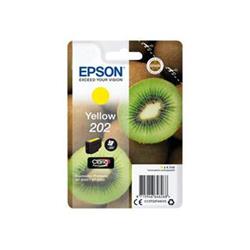 Epson 202 Yellow, žlutá - originální C13T02F44010 - Cartridge inkoustové