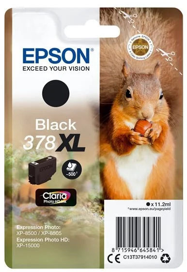 Epson 378XL Claria Photo HD Ink čierna - originálne C13T37914010