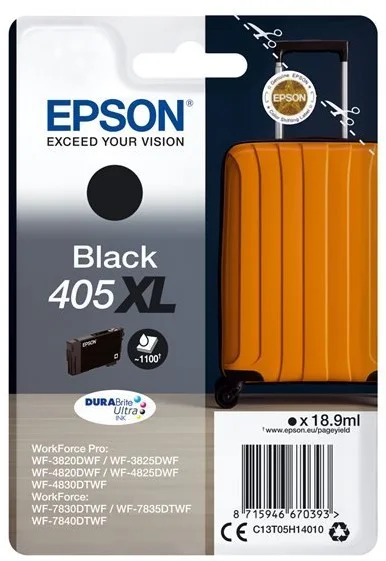 Epson 405XL - černá - originál - inkoustová cartridge