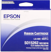 Epson farbiaca páska čená S015262 LQ-680, 680Pro C13S015262
