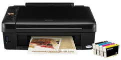 Epson multifunkční inkoustová tiskárna Stylus SX218, A4, 34ppm, 4ink, čtečka karet, displej LCD, USB 2.0