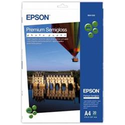 Epson papír A4 Premium Semigloss Photo - 20 sheets