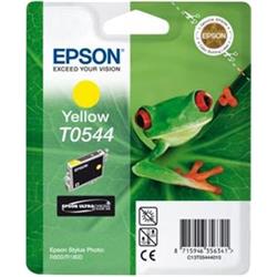 Epson T0544 Yellow Ultra Chrome Hi-Gloss 13ml pro Stylus Photo R800/R1800 - originální