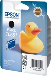 Epson T0551 Black 8ml pre Stylus Photo R240/R245/RX420/RX425/RX520 - originálne C13T05514010