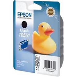 Epson T0551 Black 8ml pro Stylus Photo R240/R245/RX420/RX425/RX520 - originální