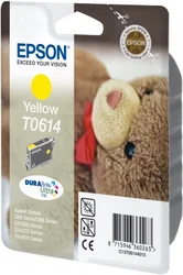 Epson T0614 Yellow 8ml pre Stylus D68/D88/DX3850/DX4850 - originálne C13T06144010