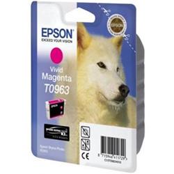 Epson T0963 Inkoustová Vivid Magenta ULTRACHROME K3 pro Stylus Photo R2880 - originální