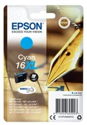 Epson T1632 Cyan, azúrová - originál C13T16324012