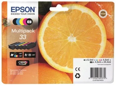 Epson T3337 Multipack 5-barevná 33 - originál C13T33374011