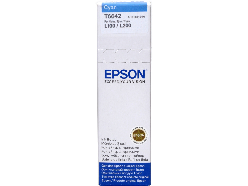 Epson T6642 Cyan, azúrová C13T66424A
