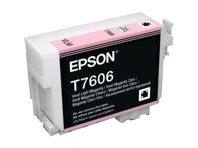 Epson T7606 Vivid Light Magenta, jasná svetlo purpurová - originálne C13T76064010