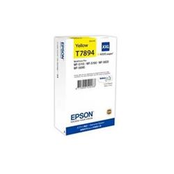 Epson T7894 XXL Yellow, 34ml, až 4000 stran, pro série WF-5110DW,WF-5190DW,WF-5620DWF,WF-5690DWF - originální