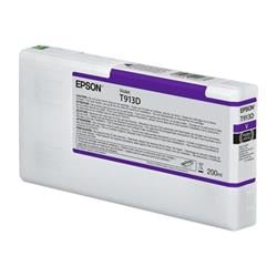 Epson T913D - fialová - originál - inkoustová cartridge