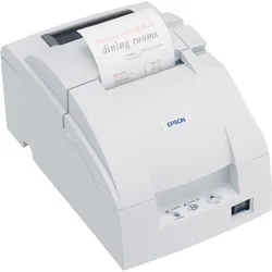 Epson TM-U220B-057, serial, bílá, se zdrojem, řezačka
