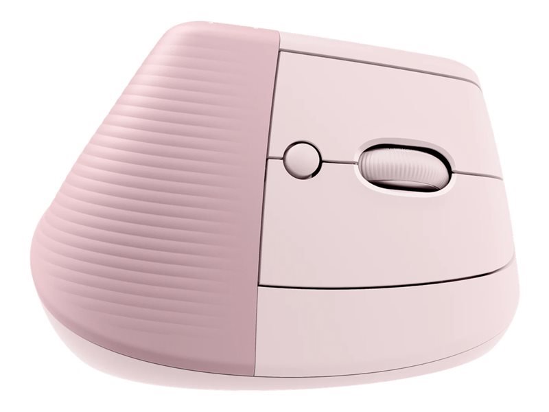 Ergonomická myš Logitech Lift Vertical Dark Rose