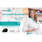 Ergonomická vertikálna myš Connect IT For Health, biela