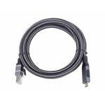 Ethernetový kabel USB-C -> LAN RJ45 10/100/1000 MBIT délka 2m