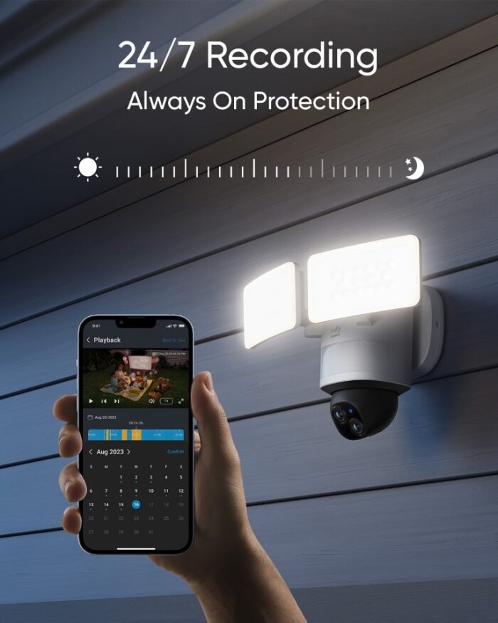 Eufy Kamera s reflektorom E340 Dual 3K (T8425321)
