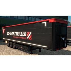 Euro Truck Simulátor 2 Schwarzmüller Trailer Pack DLC