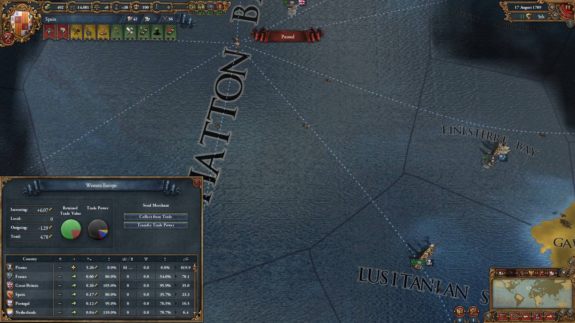 Europa Universalis IV Wealth of Nations elektronická licence