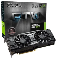 EVGA GeForce GTX 1060 FTW GAMING 3GB