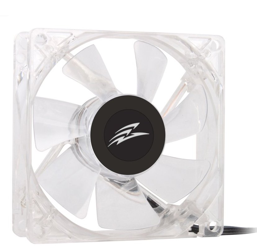 EVOLVEO 14L1RD, LED, ventilátor 140mm, červený 4pin