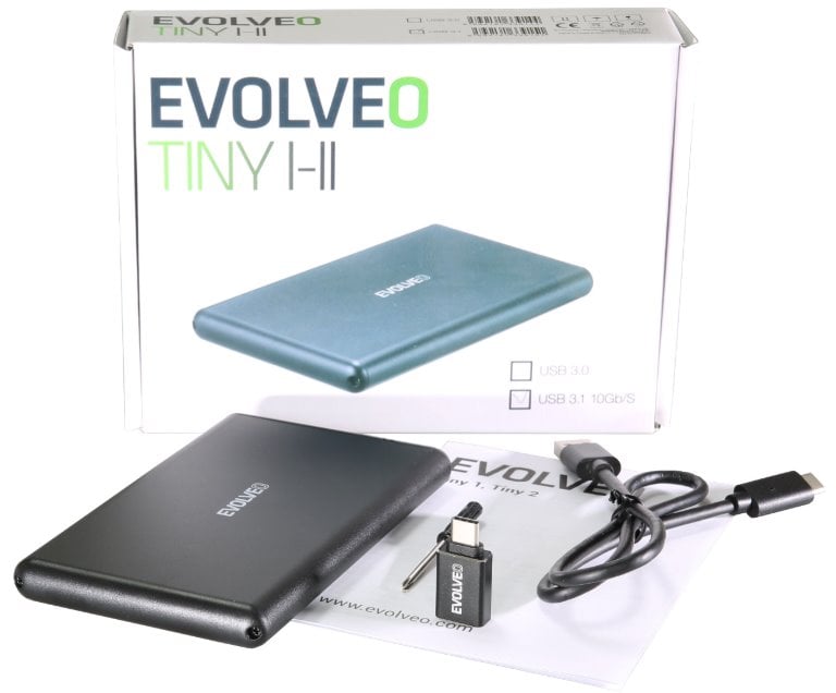 EVOLVEO 2.5” Tiny 2, 10GBps