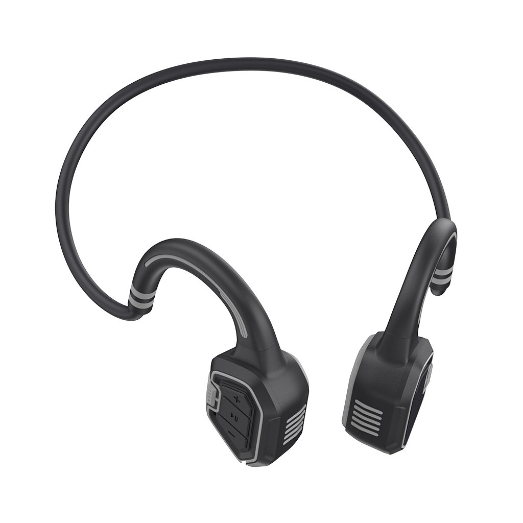EVOLVEO BoneSwim MP3 16GB sivá