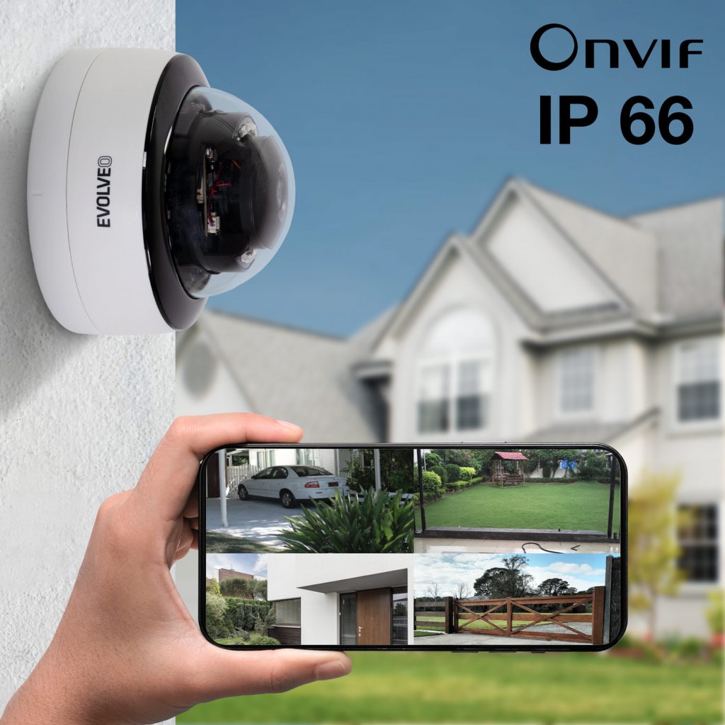 EVOLVEO Detective POE8 SMART - antivandal POE/IP kamera