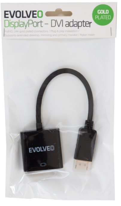 EVOLVEO DisplayPort - DVI adaptér EV-DP-DVI