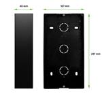 EVOLVEO DoorPhone ID-2, 2-vodičový videotelefón pre dva byty s podporou RFID, odtlačkov prstov a ONVIF