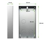 EVOLVEO DoorPhone ID Kovový box pre povrchovú montáž vonkajšej jednotky