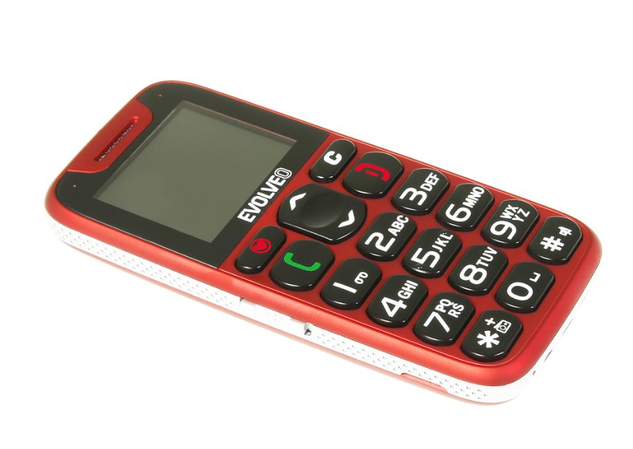 EVOLVEO EasyPhone červený