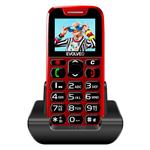 EVOLVEO EasyPhone červený